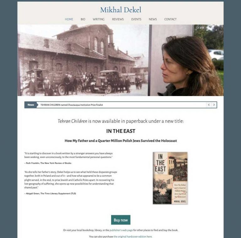 Mikhal Dekel Author Site