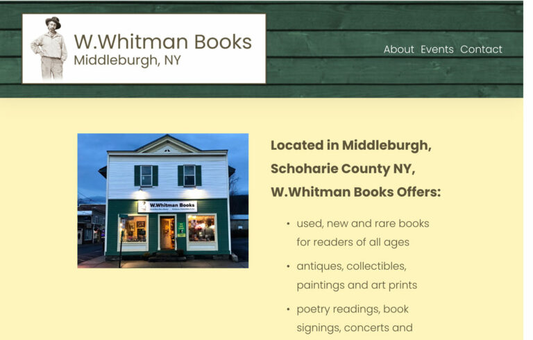 W. Whitman Books